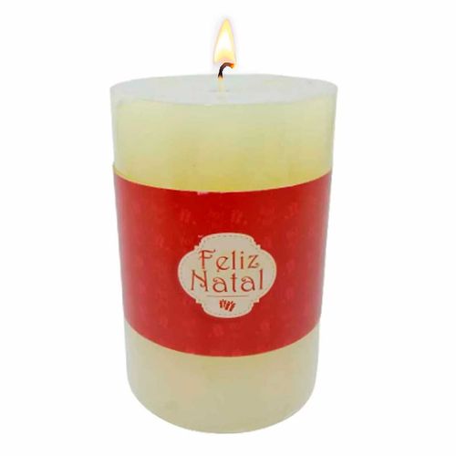 Vela Decorativa Natalina 7x10cm Multiart Natal Multiart