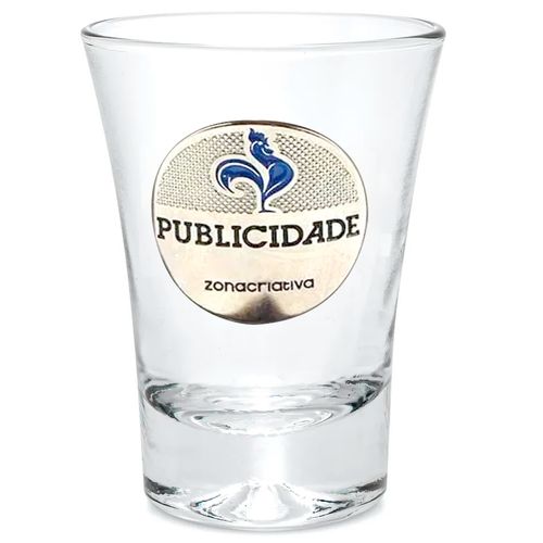 Copo Dose Shot Profissão Publicidade 60Ml Zona Criativa