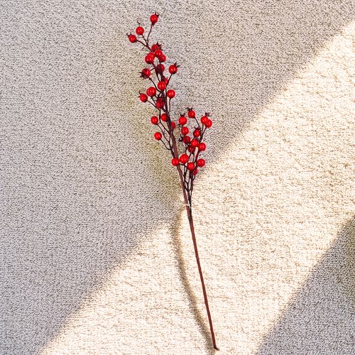 Arranjo Pick Natalino Decorativo 55cm em Plástico Bella Garden