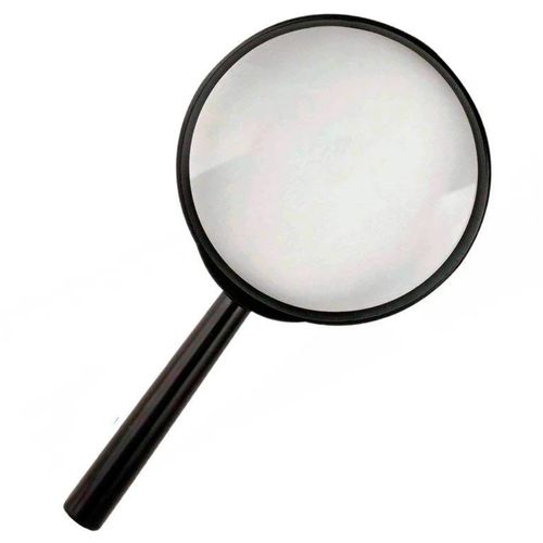Lupa 50mm de Vidro C/ Corpo Plástico 11cm Livon