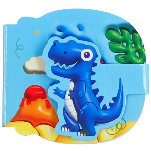 Bloco de Anotação Dinossauro 2 Peças 6,5x7cm em Papel Interponte