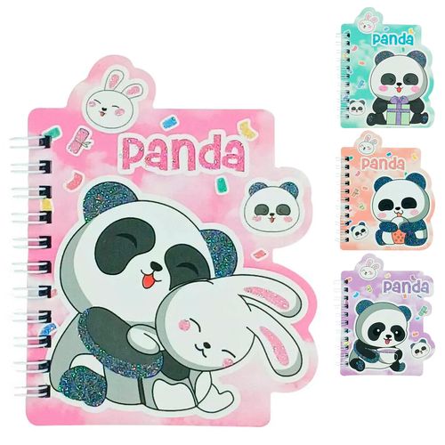 Bloco de Anotação Panda 12,5cm em Papel Interponte