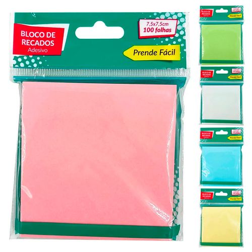 Bloco de Anotação Autoadesivo 7,5cm em Papel Imporiente