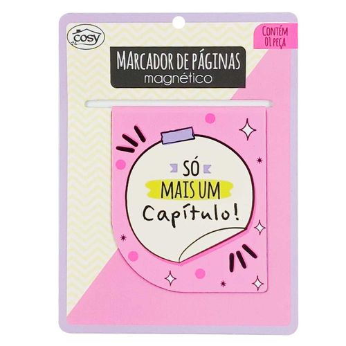 Marcador de Página Magnético 7,5cm em Plástico Fu Xing