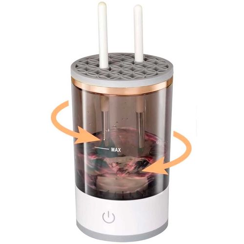 Limpador Elétrico P/ Pincéis 15,5cm em Plástico Fu Xing