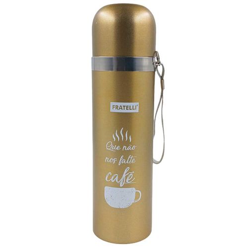 Garrafa Térmica Color 480ml em Aço Inox Fratelli