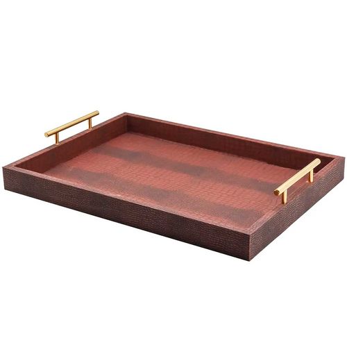 Bandeja Decorativa 48x35x7,5cm em MDF Paramount Plásticos