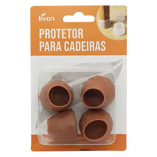 Protetor P/ Cadeiras 4 Peças em Silicone Livon
