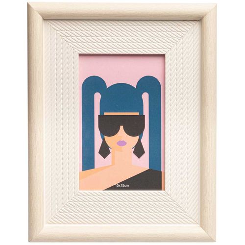 Porta Retrato Decorativo 10x15cm em Plástico Lyor