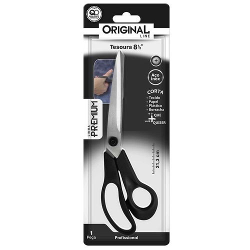 Tesoura Multiuso 21,3cm em Aço Inox Original Line
