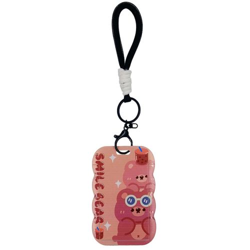 Porta Cartão Bichinhos C/ Alça 11x8cm em Plástico Michael Judi