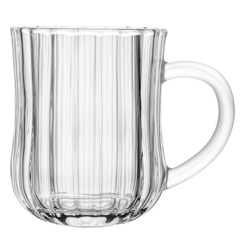 Jogo de Caneca Classic 4 Peças 210ml em Vidro Wolff