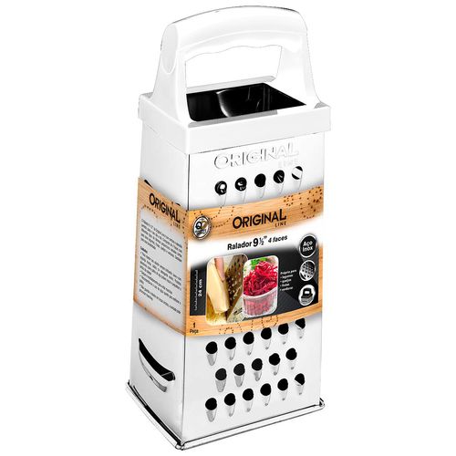Ralador C/ 4 Faces 23,5cm em Aço Inox Original Line