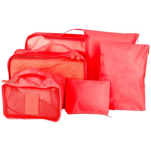 Bolsas Organizadoras 6 Peças em Poliéster Kehome