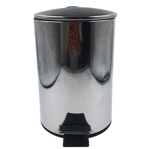 Lixeira C/ Pedal 3L em Aço Inox Fratelli