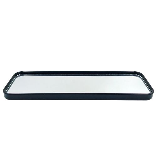 Bandeja Espelhada Retangular 29x10cm em Plástico Fu Xing