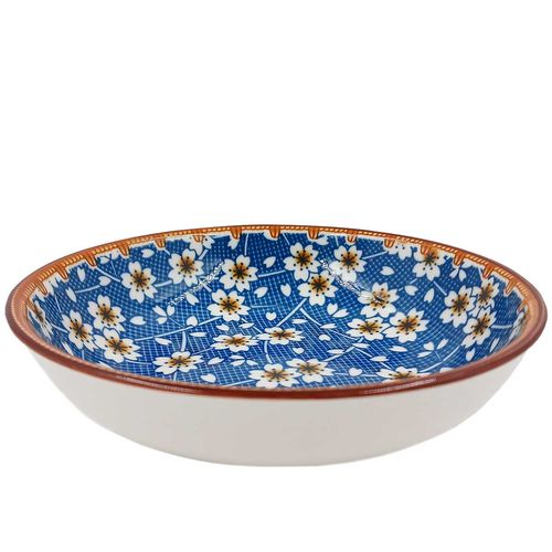 Bowl Estampado 14x3,5cm em Cerâmica Lila Home