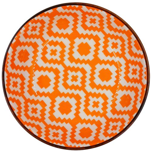 Bowl Estampado 14x3,5cm em Cerâmica Lila Home