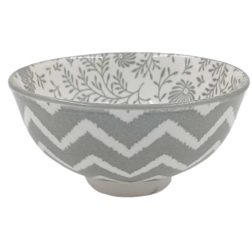 Bowl Estampada 11,5x6cm em Cerâmica Lila Home