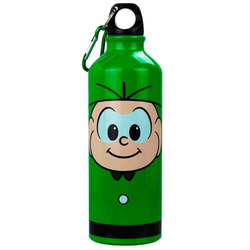 Garrafa Turma da Mônica Cebolinha 500ml em Alumínio Taimes