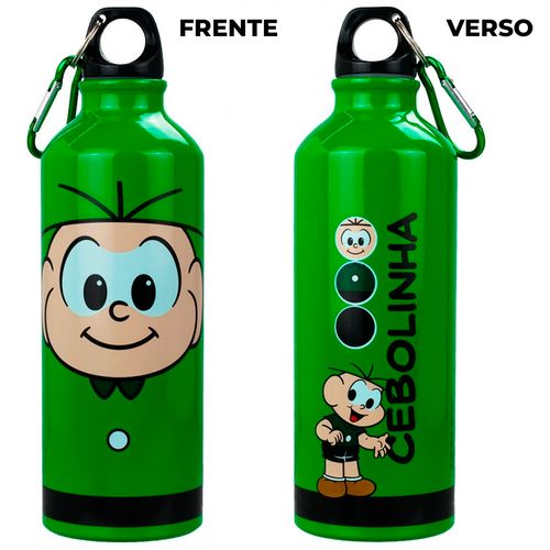 Garrafa Turma da Mônica Cebolinha 500ml em Alumínio Taimes