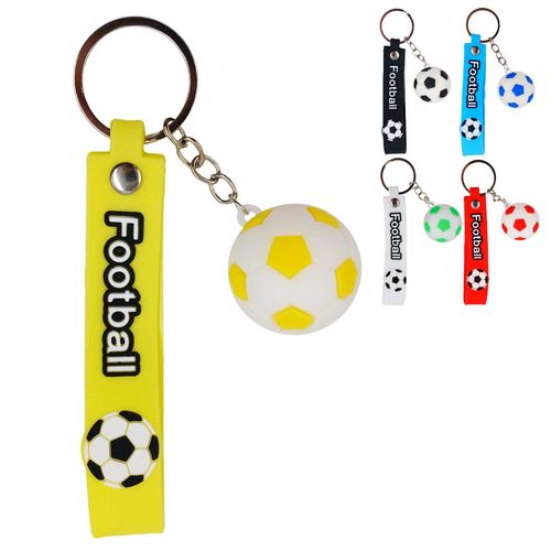 Chaveiro Bola de Futebol 13cm em Plástico Interponte