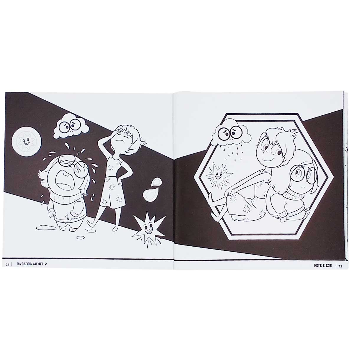 Livro Arte e Cor Divertidamente 2 27x26,8cm em Papel Culturama Editora