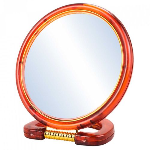 Espelho De Mesa Dupla Face 16cm em Plástico Megagift