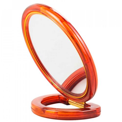 Espelho De Mesa Dupla Face 16cm em Plástico Megagift
