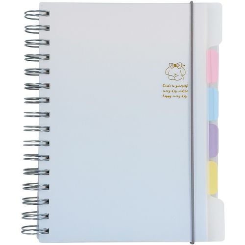 Caderno de Anotação C/ Divisórias 14,5x21cm em Papel Michael Judi