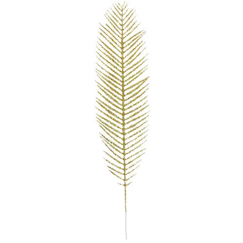 Folhagem C/ Glitter 45cm em Plástico Multiart