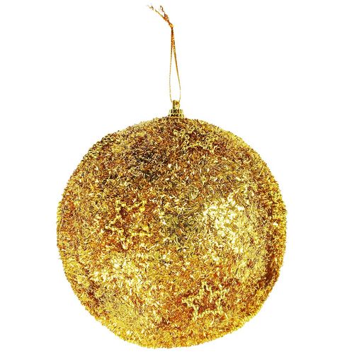 Bola Natalina Estrela Decorativa 12cm em Isopor Multiart