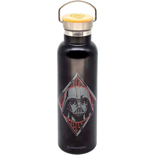 Garrafa Térmica Star Wars Darth Vader 600ml em Aço Inox Zona Criativa