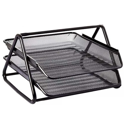 Organizador P/ Documentos Aramado 28x36cm em Metal Fu Xing
