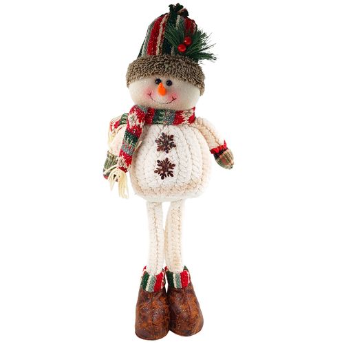 Boneco de Neve Natalino 53cm em Poliéster Mabruk