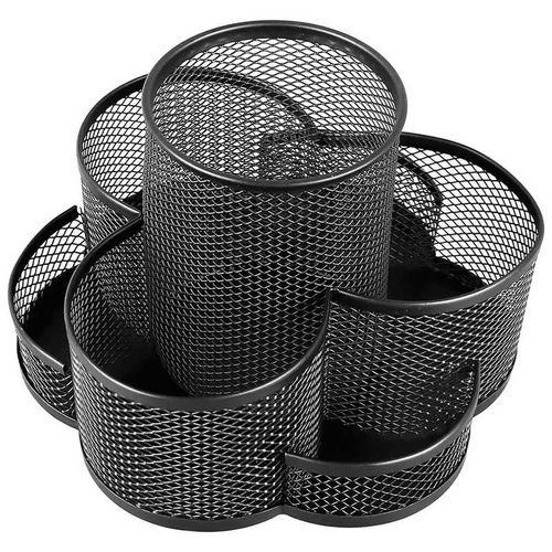 Organizador Multifuncional C/ 7 Divisórias 10,x17,5cm em Metal Fu Xing
