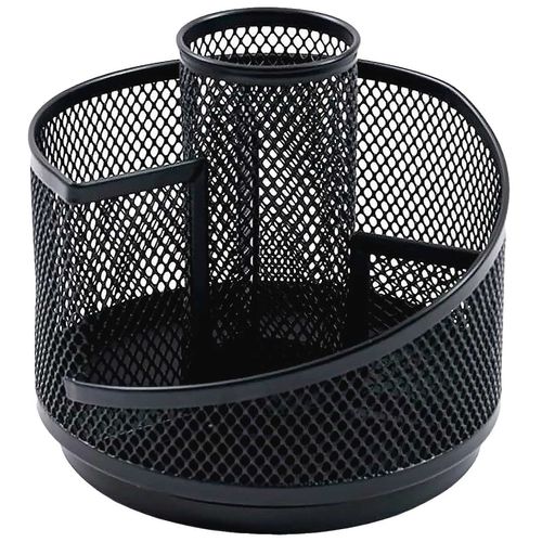 Organizador Multifuncional C/ 4 Divisórias 12x13,5cm em Metal Fu Xing