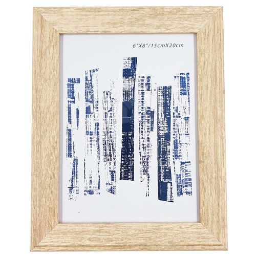 Porta Retrato Decorativo 15x20cm em Madeira FWB