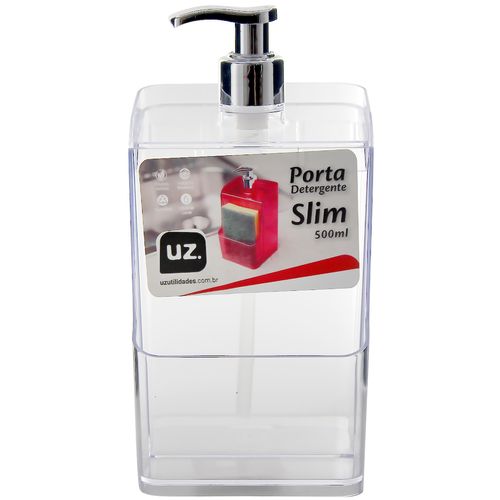 Porta Detergente Slim 500ml em Plástico UZ