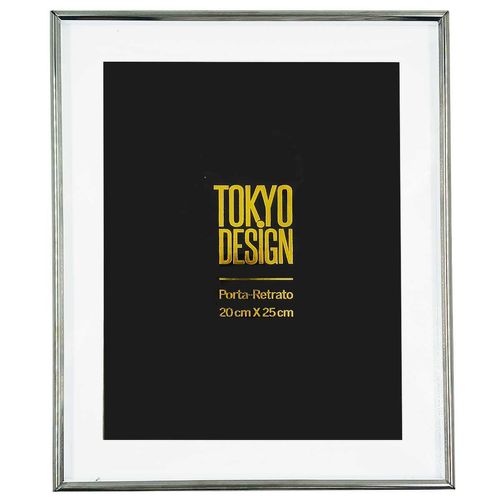 Porta Retrato Riberalta 20x25cm em Aço Inox Tokyo Design