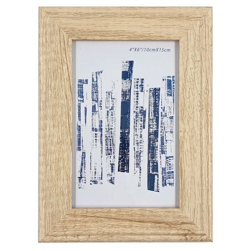 Porta Retrato Decorativo 10x15cm em Madeira FWB