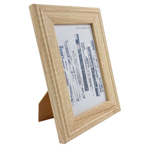 Porta Retrato Decorativo 10x15cm em Madeira FWB