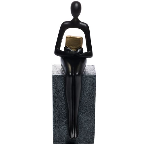 Mulher Educação Decorativa 28cm em Resina Wolff