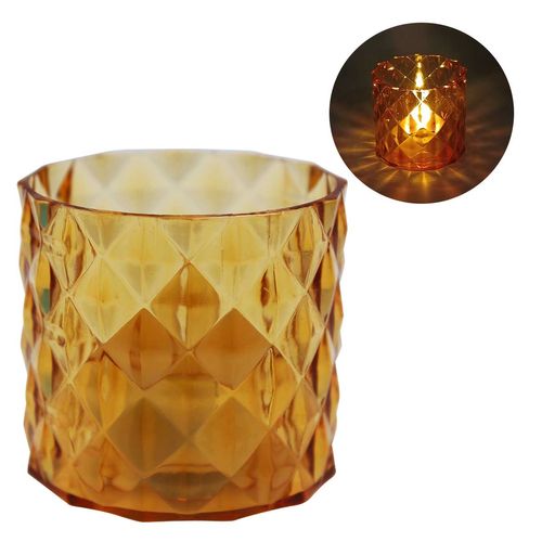 Vela Decorativa Led 5cm em Plástico Interponte