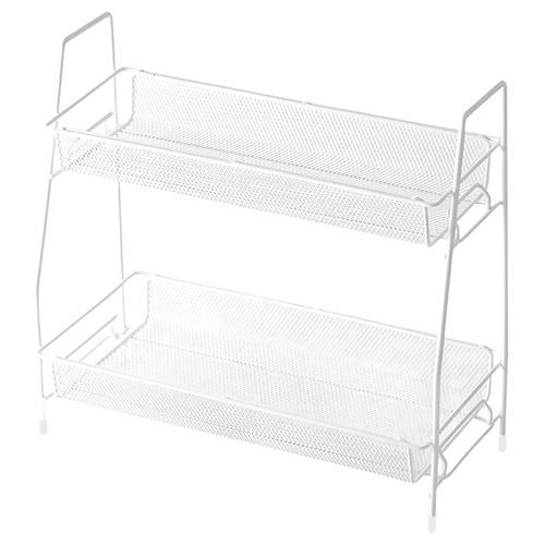 Prateleira Dupla Multiuso 36x33cm em Metal Kehome