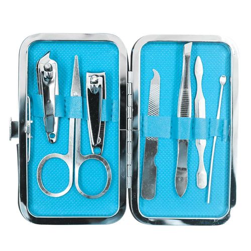 Kit Manicure 7 Peças em Metal Top Rio