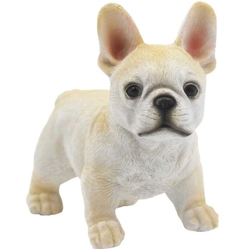 Cachorro Buldog Decorativo 14x13cm em Resina Youbai