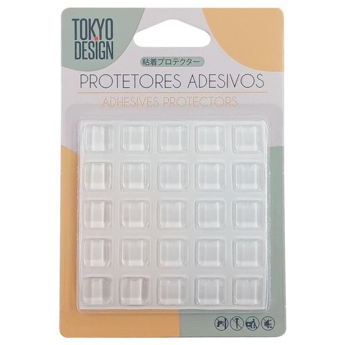 Protetores Adesivos 25 Peças em Plástico Tokyo Design