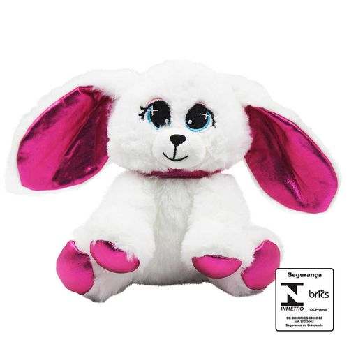 Cachorro de Pelúcia 18cm em Poliéster Fizzy