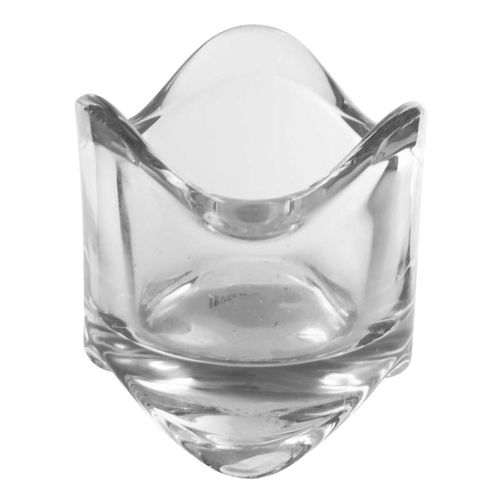 Castiçal Decorativo 5,5x6cm em Vidro Interponte